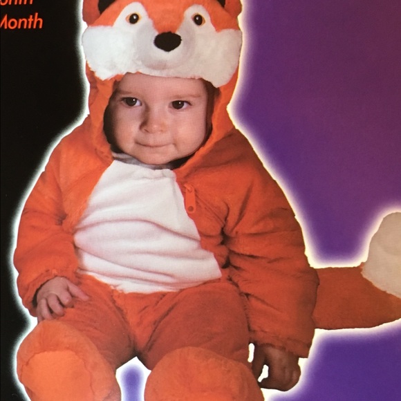 infant baby 0 6 mos fox halloween costume